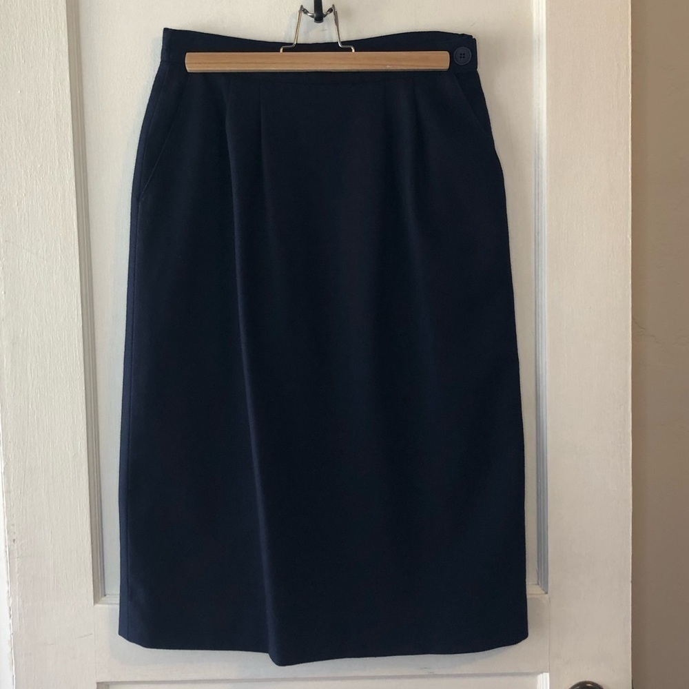 𝅺vintage Miss Pendleton Pencil Skirt